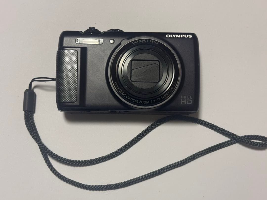 【オールドコンデジ】 OLYMPUS SH-21 デジカメ　ブラック　黒