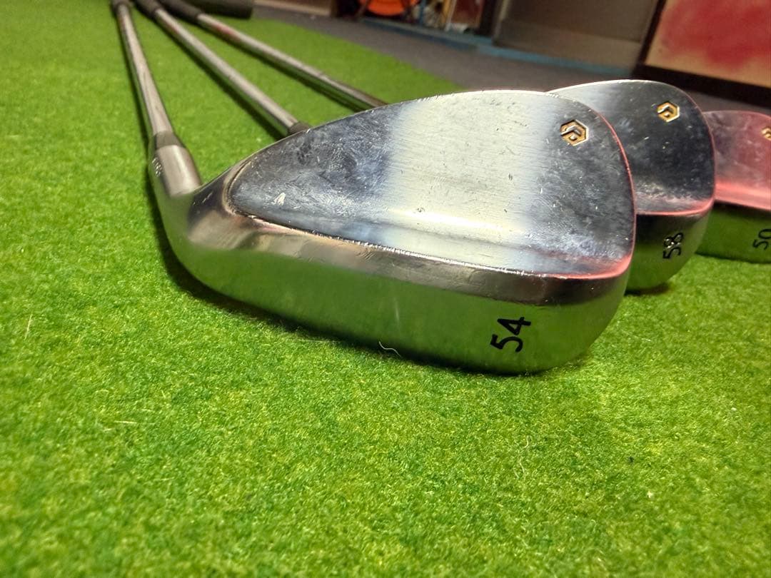 エポン　ウェッジ タイプM 54, 58, 50度 3本セット　地クラブ