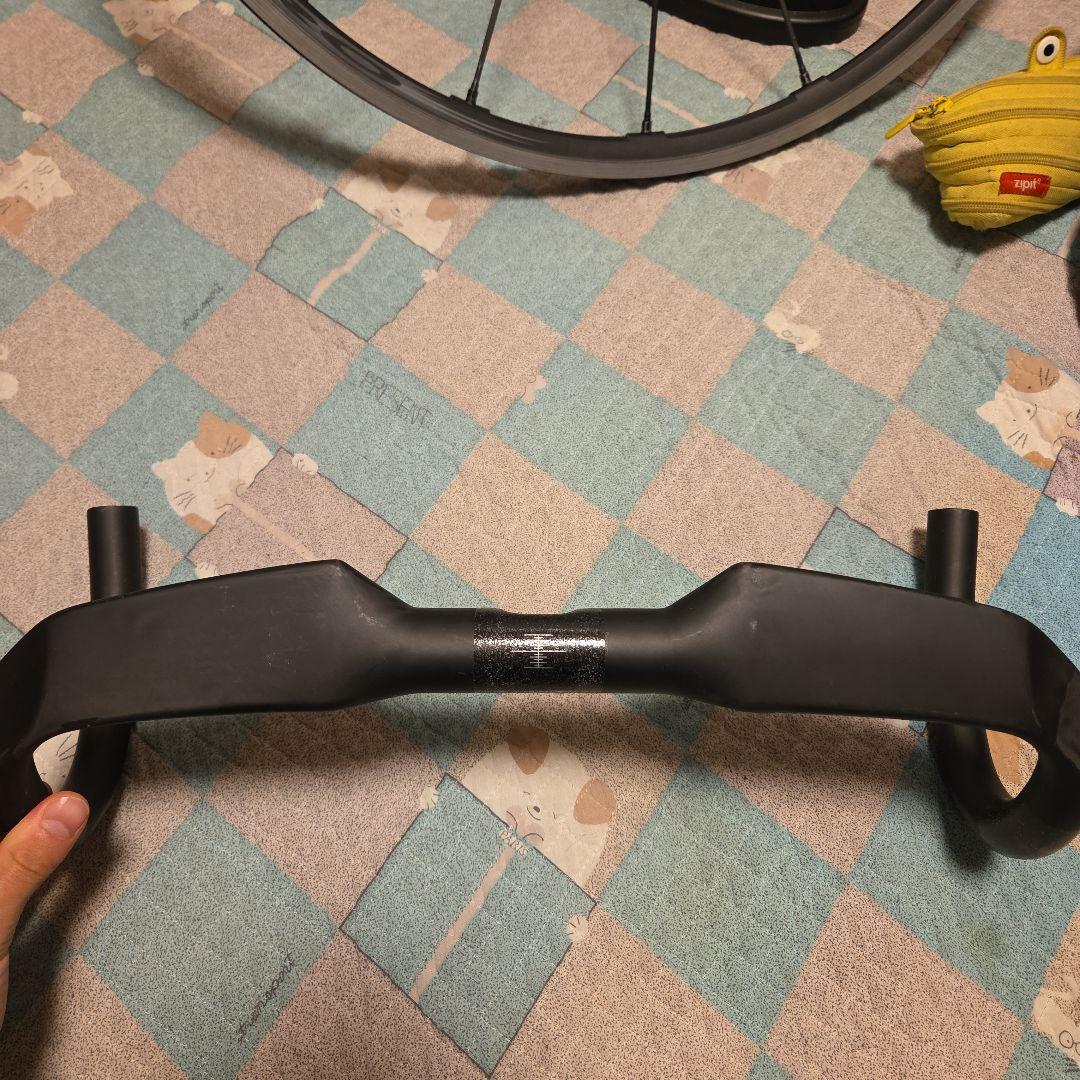 カーボン製 ドロップハンドル 400mm