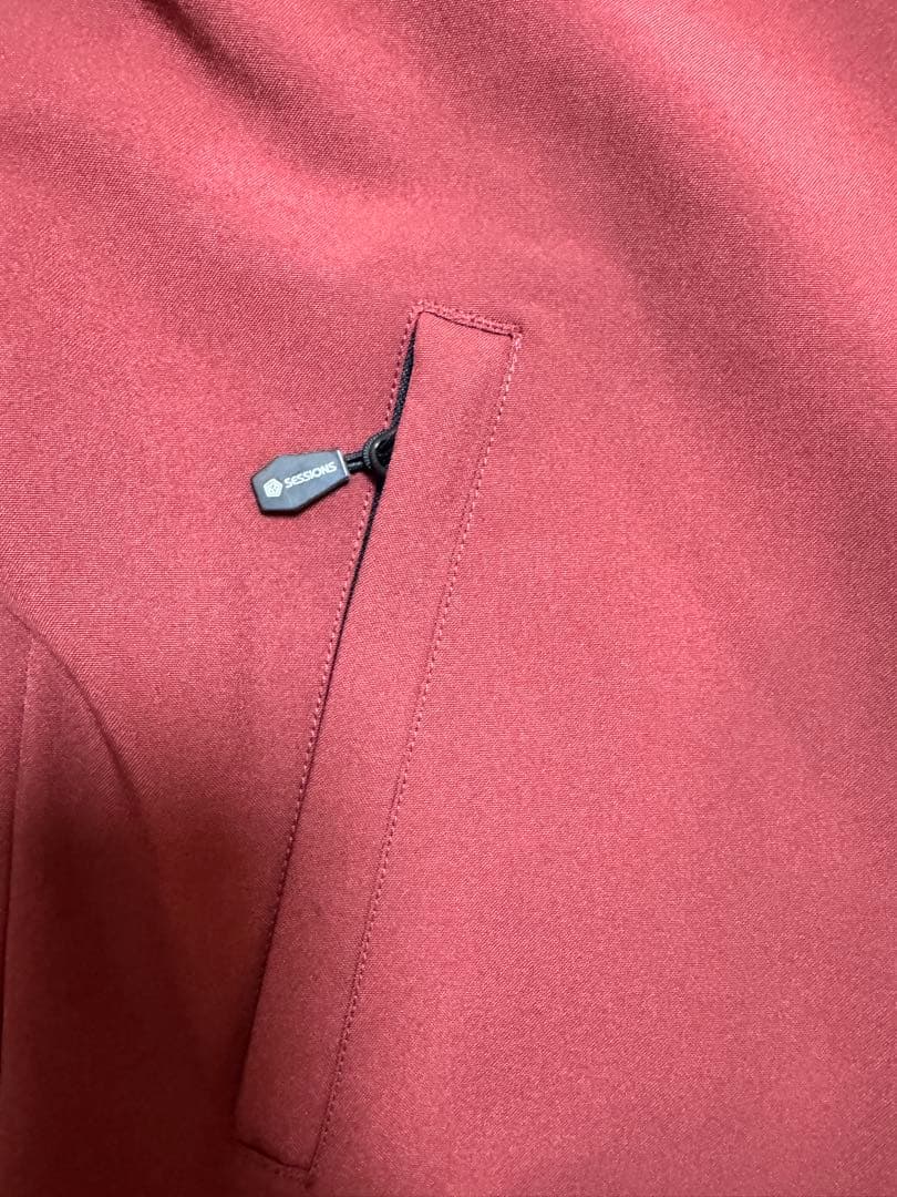 SESSION バーガンディ ジャケット