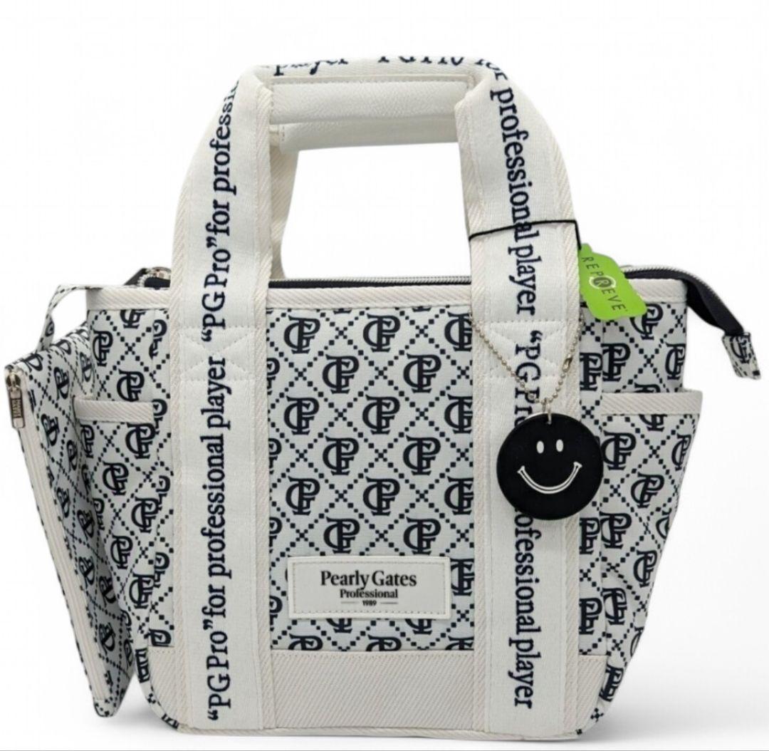 ★新品正規品 パーリーゲイツモノグラム柄 カートバッグ unisex ポーチ付き