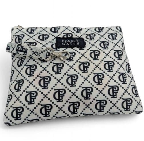 ★新品正規品 パーリーゲイツモノグラム柄 カートバッグ unisex ポーチ付き