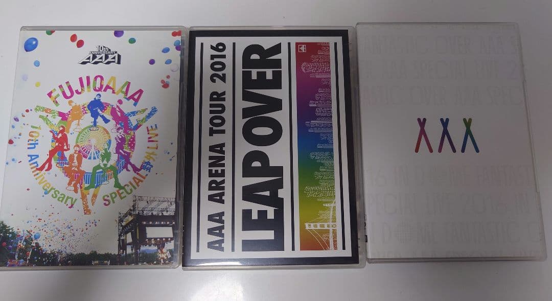 【りーお】☆豪華23点セット 美品 AAA LIVE DVDベストアルバム