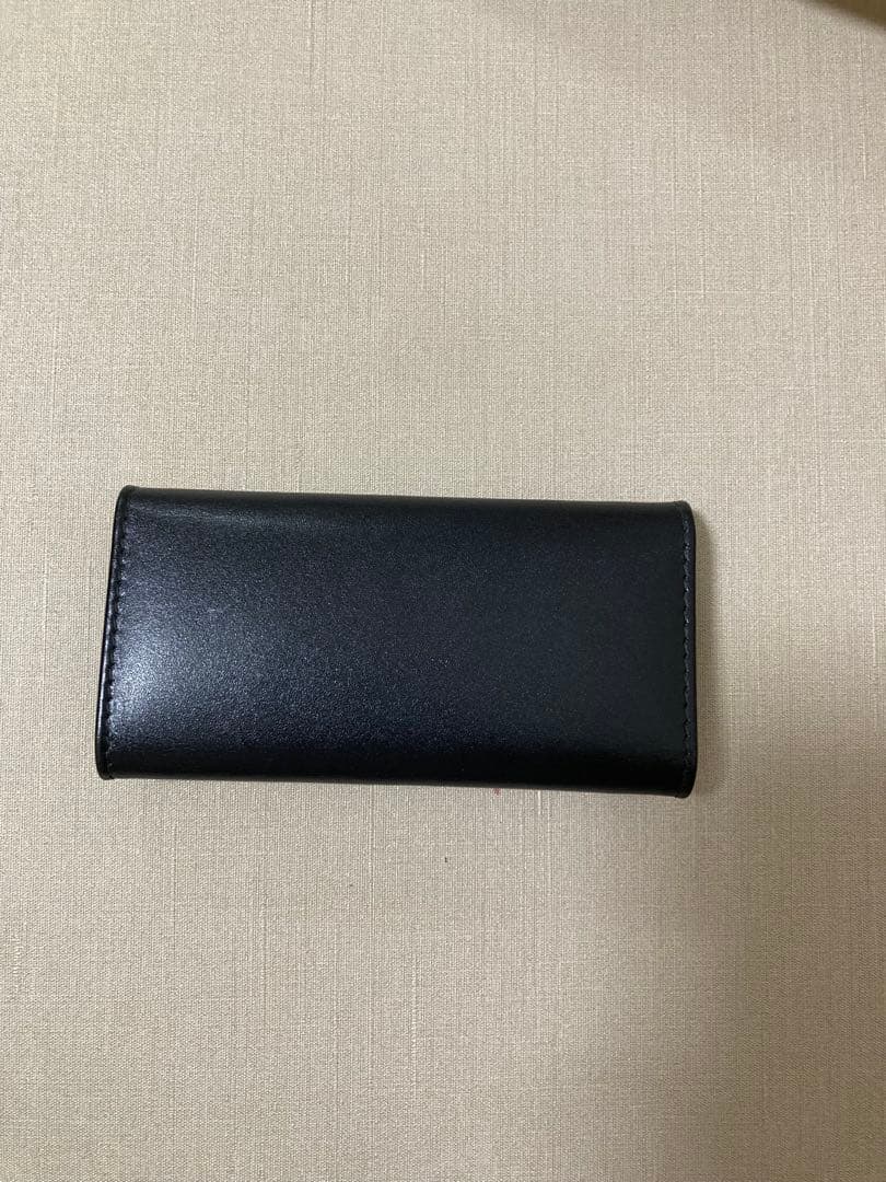 【新品・未使用】ETTINGER キーケース Black/Orange