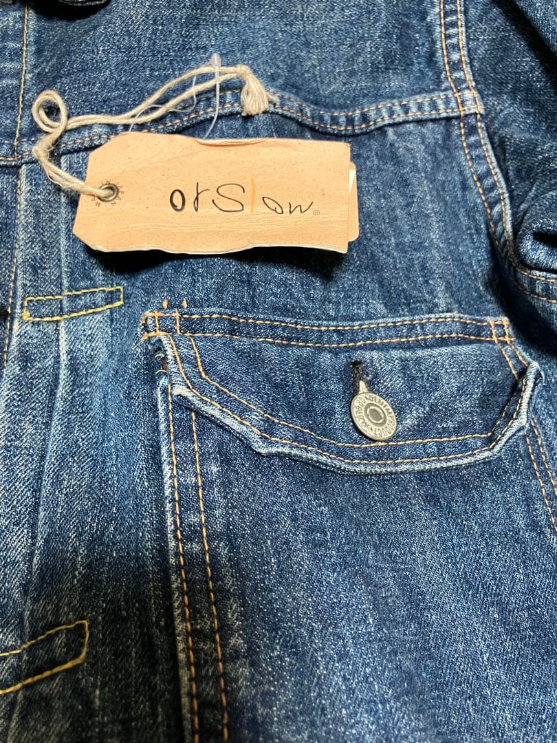 orslowデニムジャケット オアスロウ　1st Mサイズ