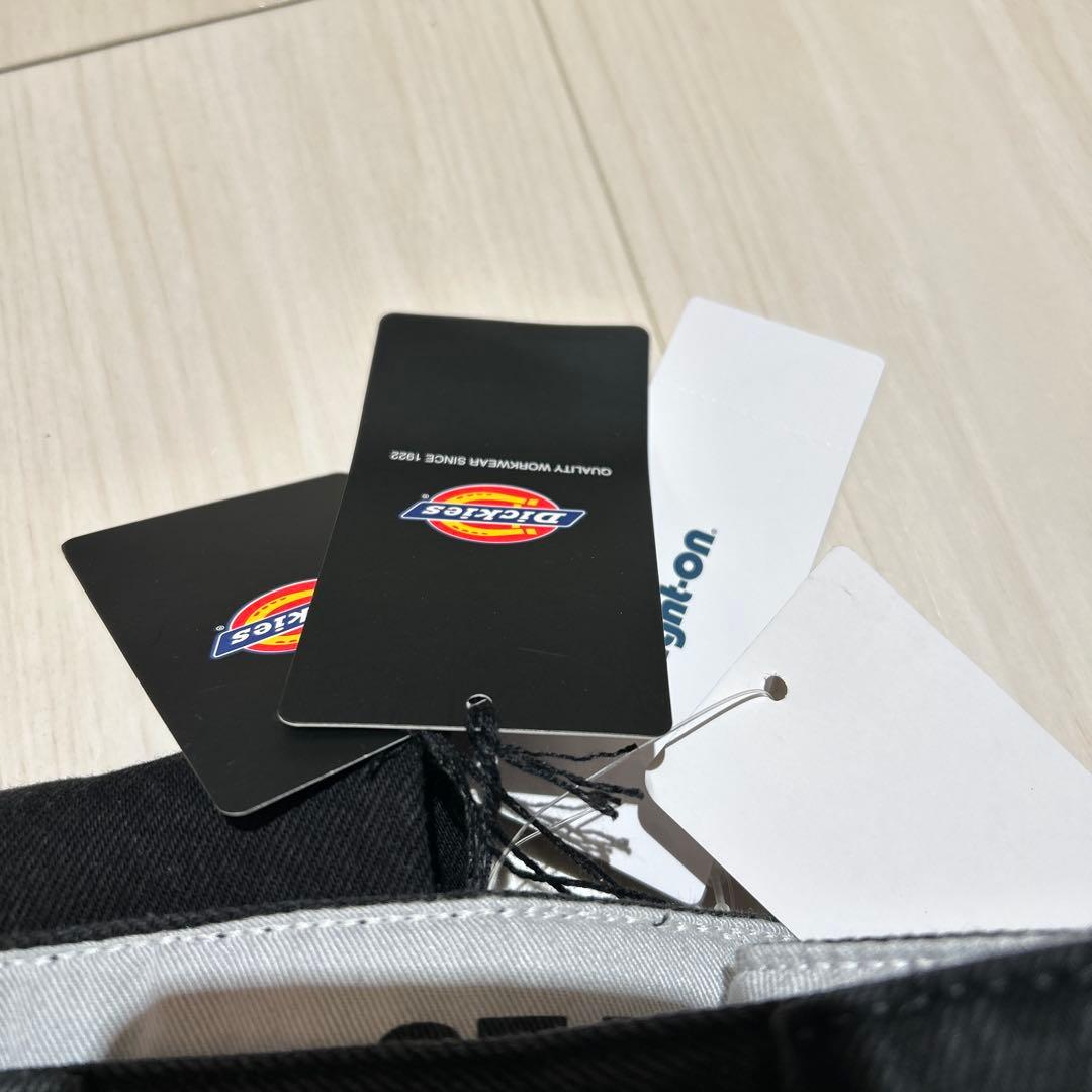 Dickies 874 ブラックデニム FJ W34インチ