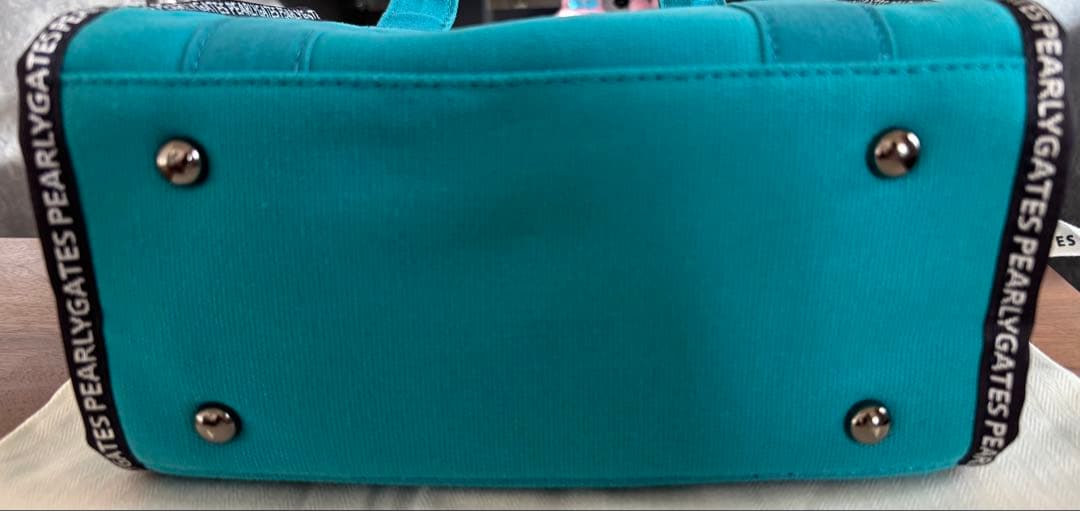 【美品】パーリーゲイツ ラウンドバッグ35th