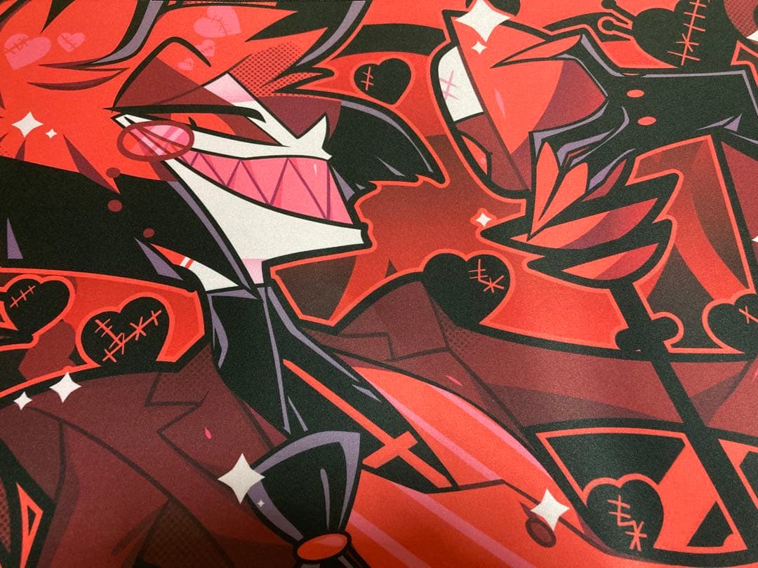ハズビンホテル アラスター プレイマット バレンタイン Hazbin Hotel