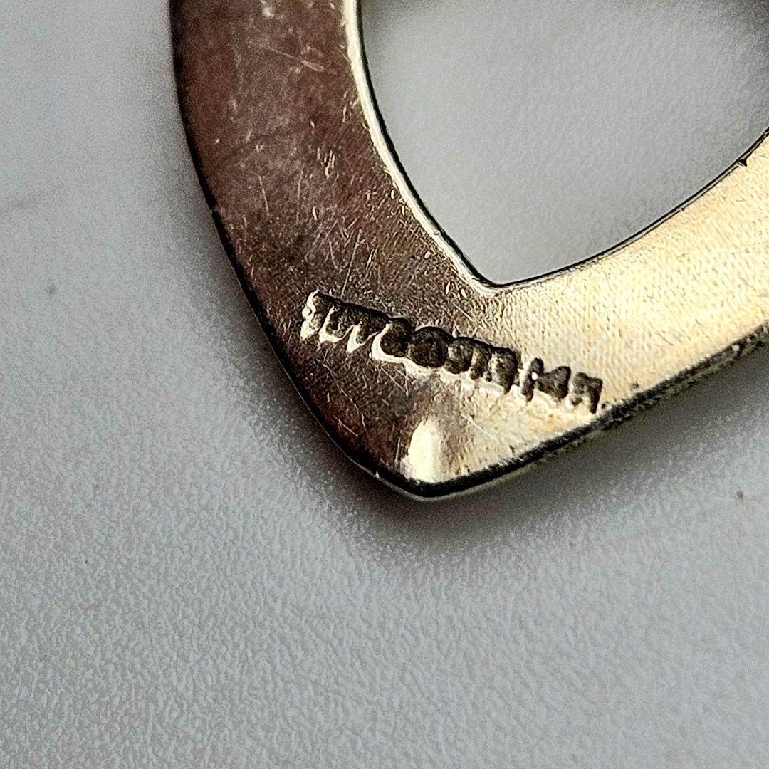 TIFFANY GOLD×SILVERコンビ ハートネックレス　〈201-2〉