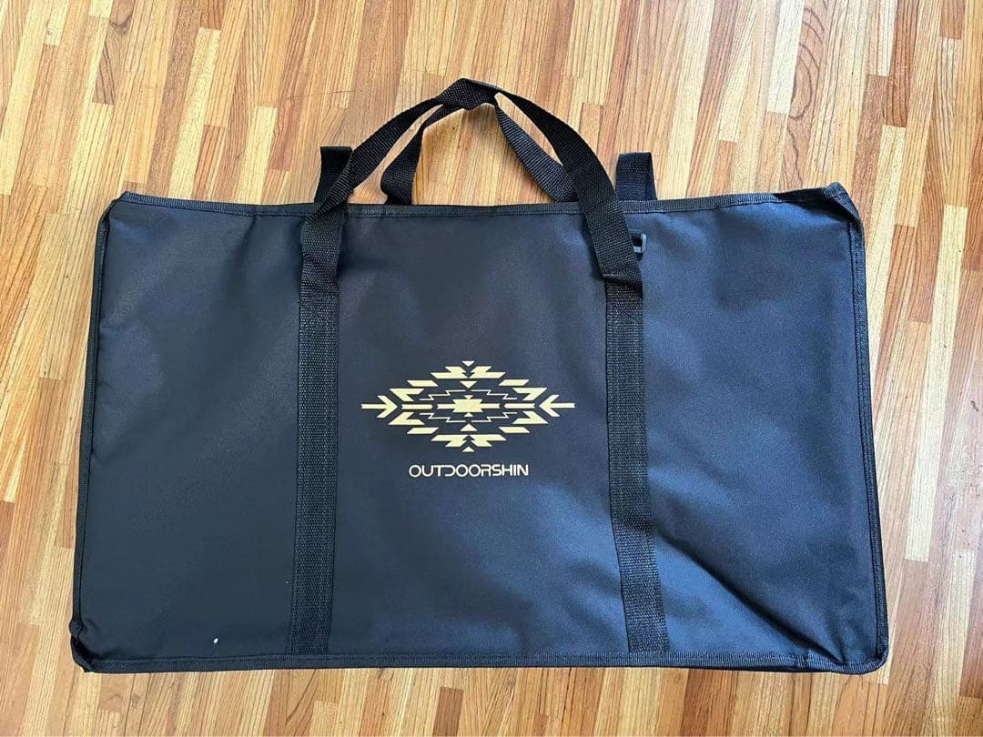 フィールドラック3個セット オルテガ柄 天板付き 収納ケース付き キャンプ(D)