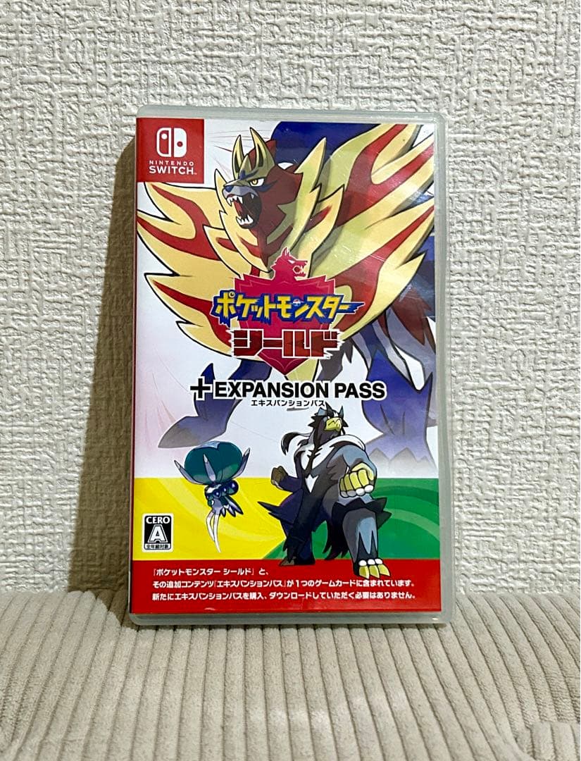 【Switch】ポケモン　シールド エキスパンションパス 中古品 動作確認済み