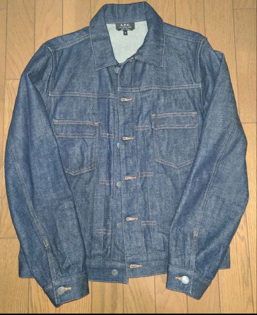濃紺A.P.Cデニムジャケットアーペーセーリーバイス2ndヴィンテージ507xx
