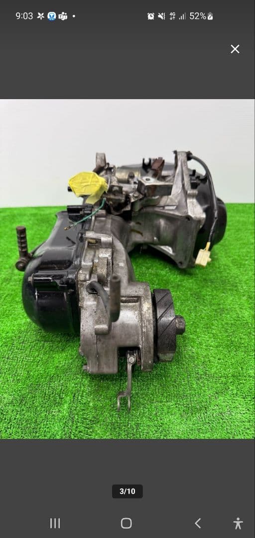 確実実動 ホンダ AF35 DIO ZX 純正エンジン ディオ 検 AF34