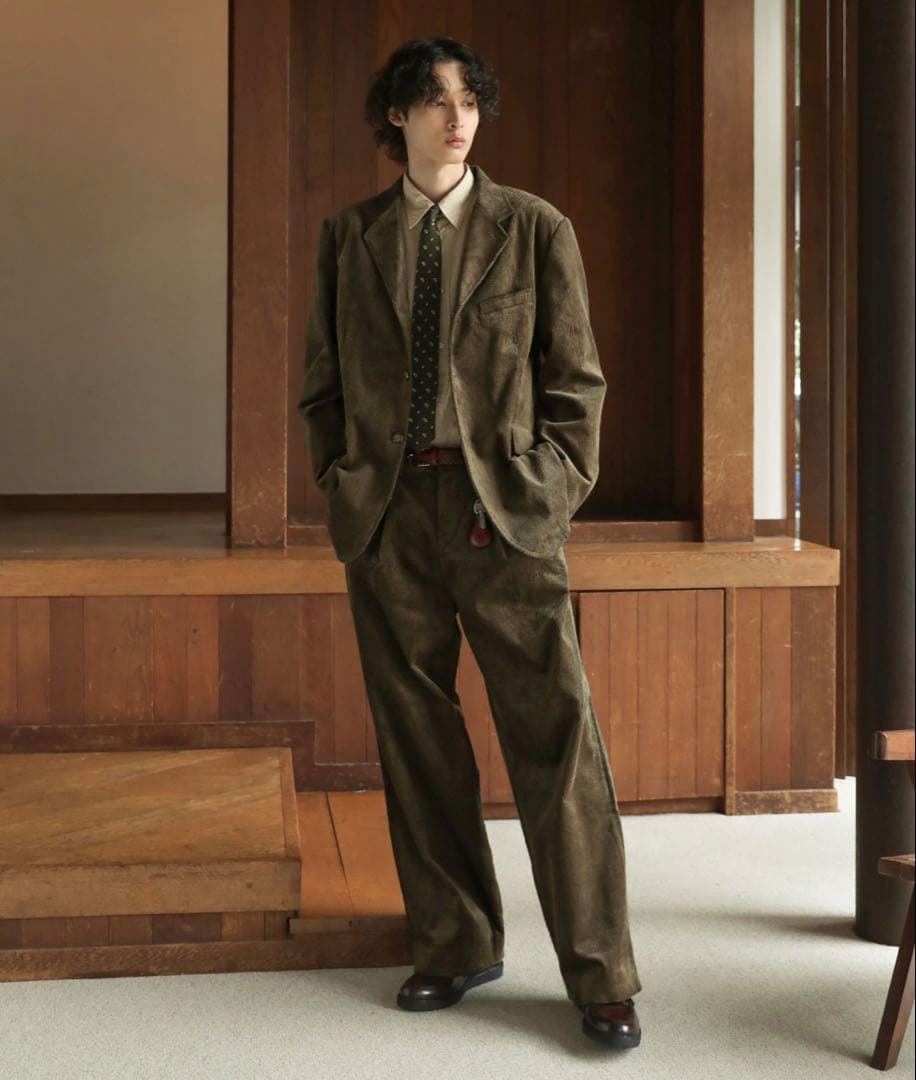 【美品】Bleme コーデュロイ セットアップ