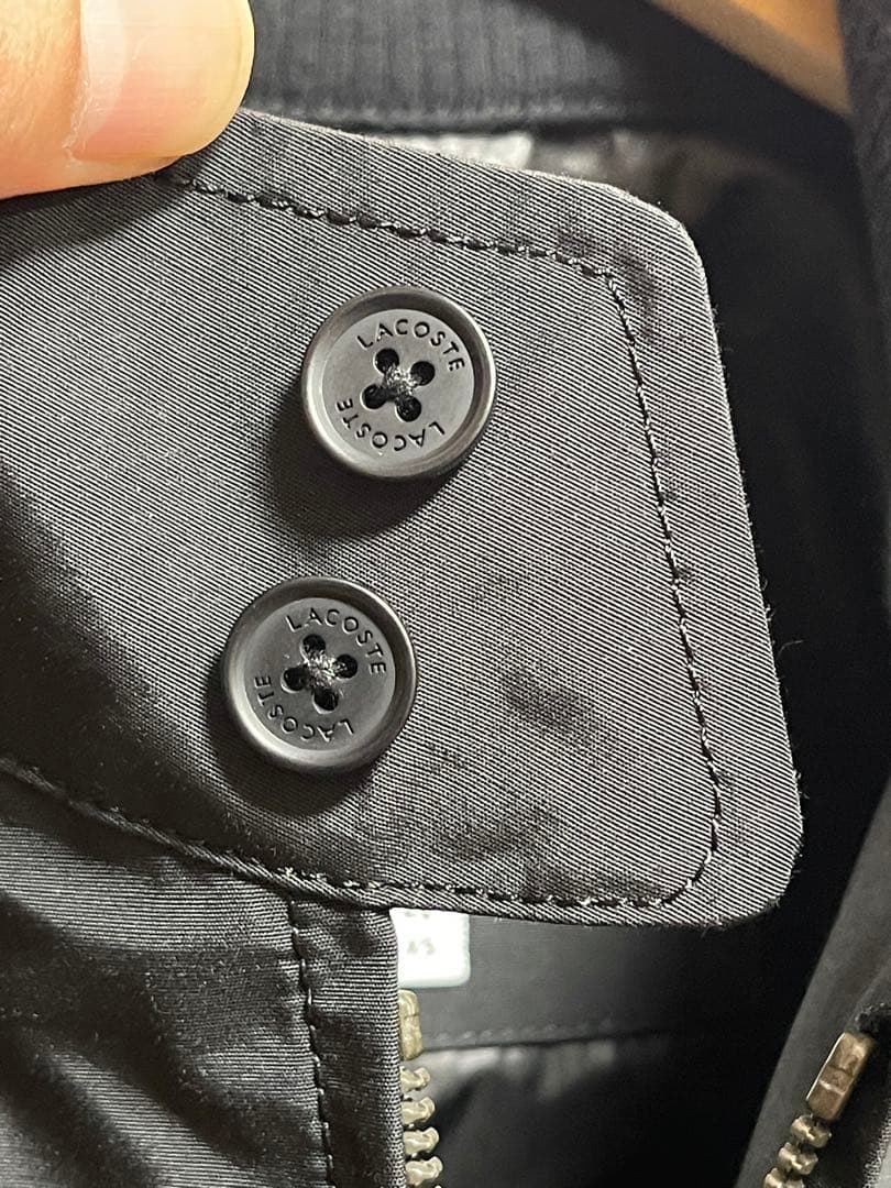 【美品】 LACOSTE ラコステ スイングトップ ブラック