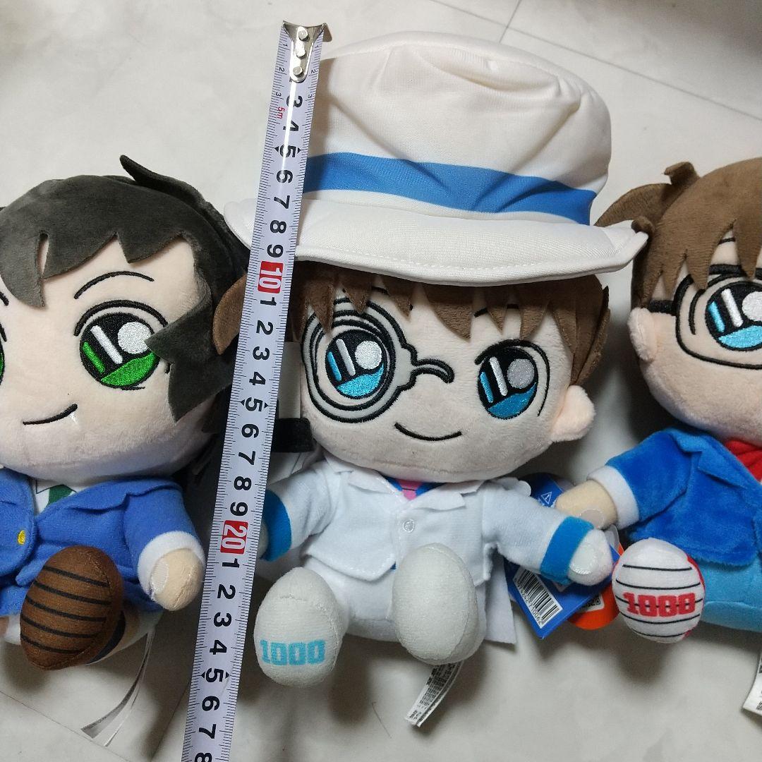 新品　名探偵コナン　ぬいぐるみ 怪盗キッド　江戸川コナン　世良真澄
