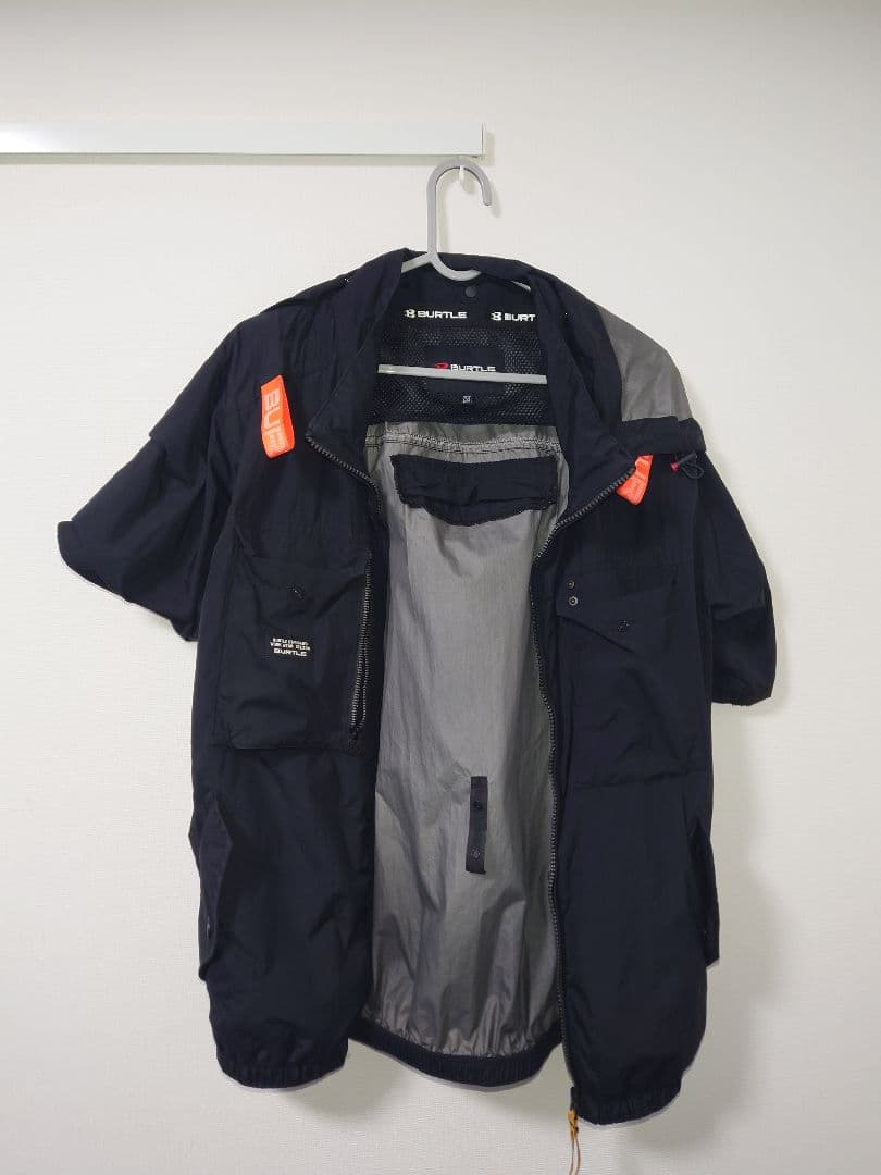 BURTLE 空調服 Mサイズ　バッテリー、ファン付き