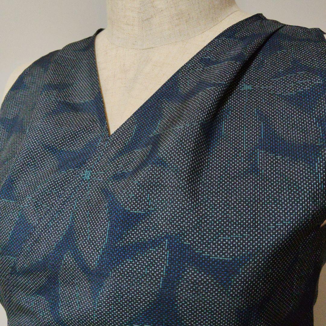 茶道稽古着　ロング　ハンドメイド