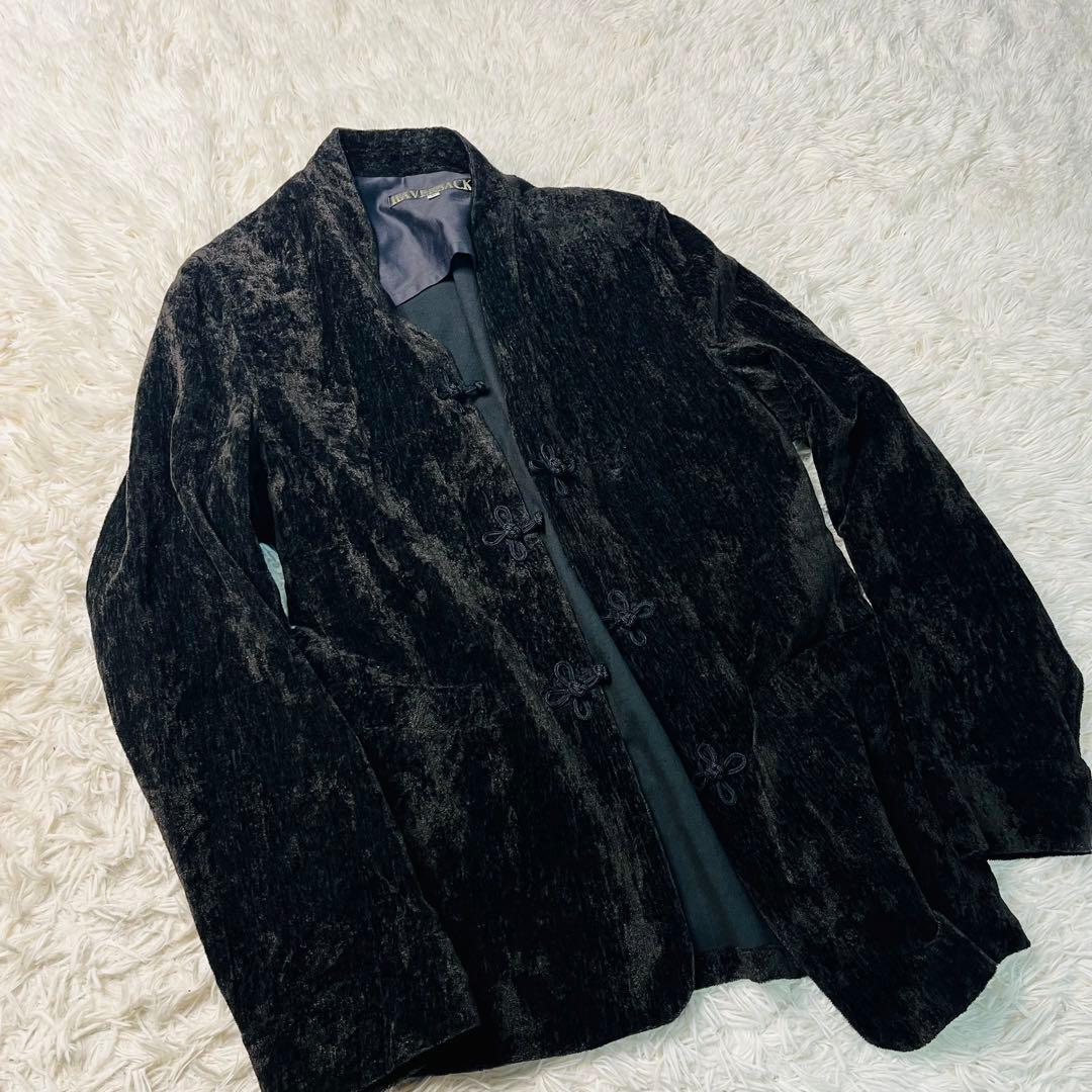 ジャケット・アウター HAVERSACK cotton/linen China jacket L