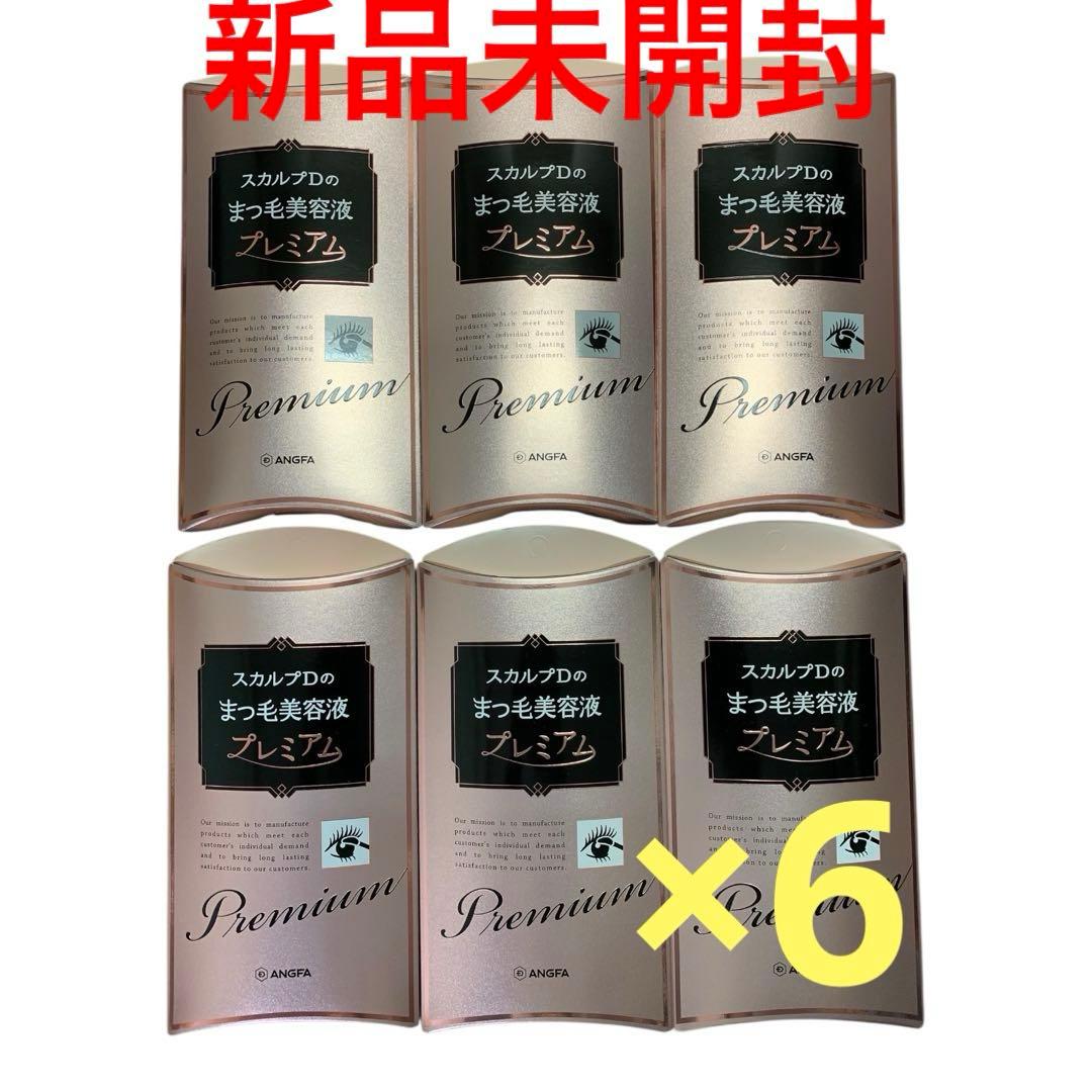 アンファー まつ毛美容液 ピュアフリーアイラッシュセラム プレミアム　×6