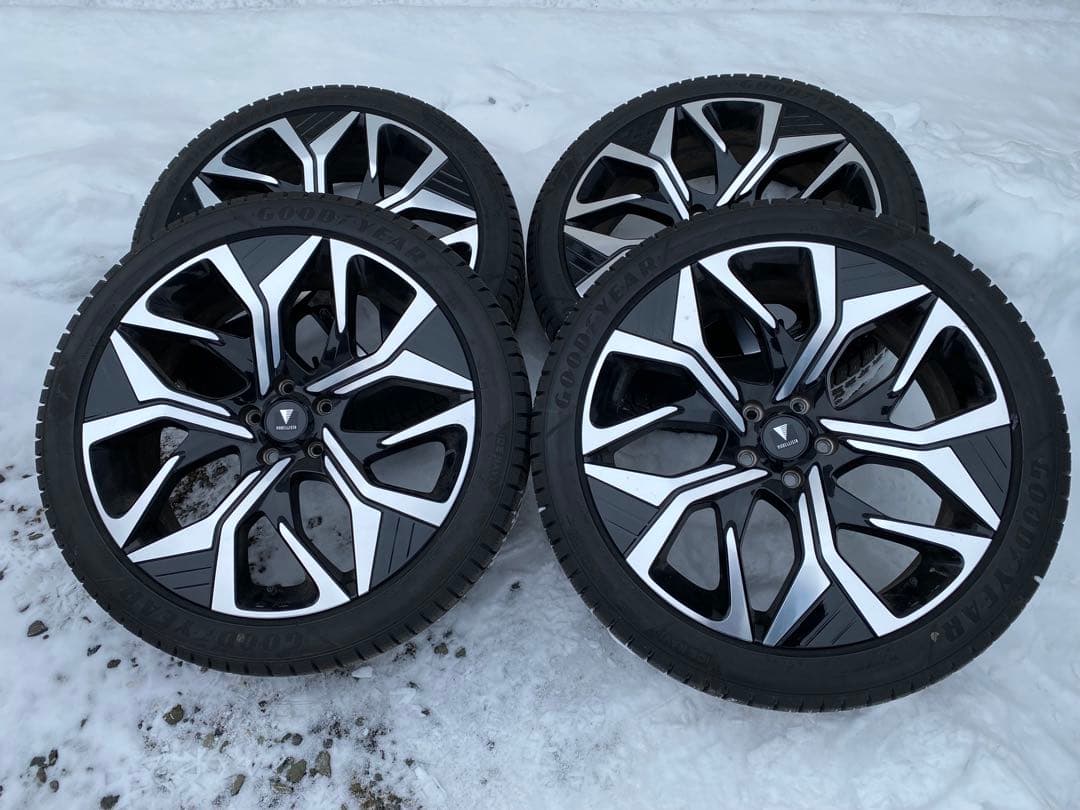 クラウン　クロスオーバー　モデリスタ21インチ ホイールタイヤセットスタッドレス