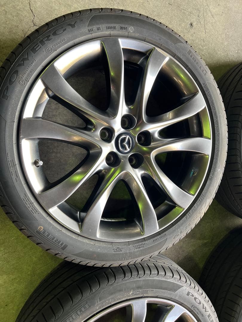 アテンザワゴン 純正 19インチ タイヤホイールセット