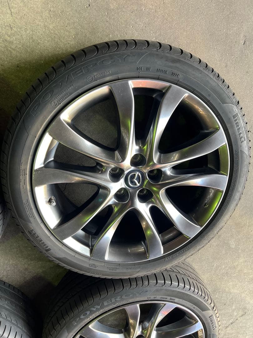 アテンザワゴン 純正 19インチ タイヤホイールセット