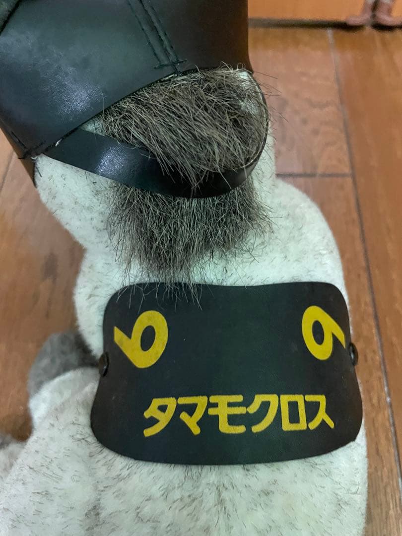 タマモクロス　ぬいぐるみ　黒メンコ（吸盤付き）