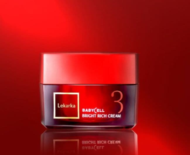 フェイスクリーム Lekarka BABY CELL BRIGHT RICH CREAM 30g