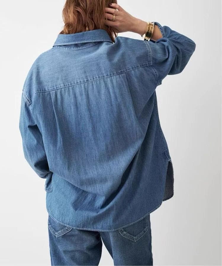 Deuxieme Classe/Lee別注！Leeデニムシャツフリーサイズ