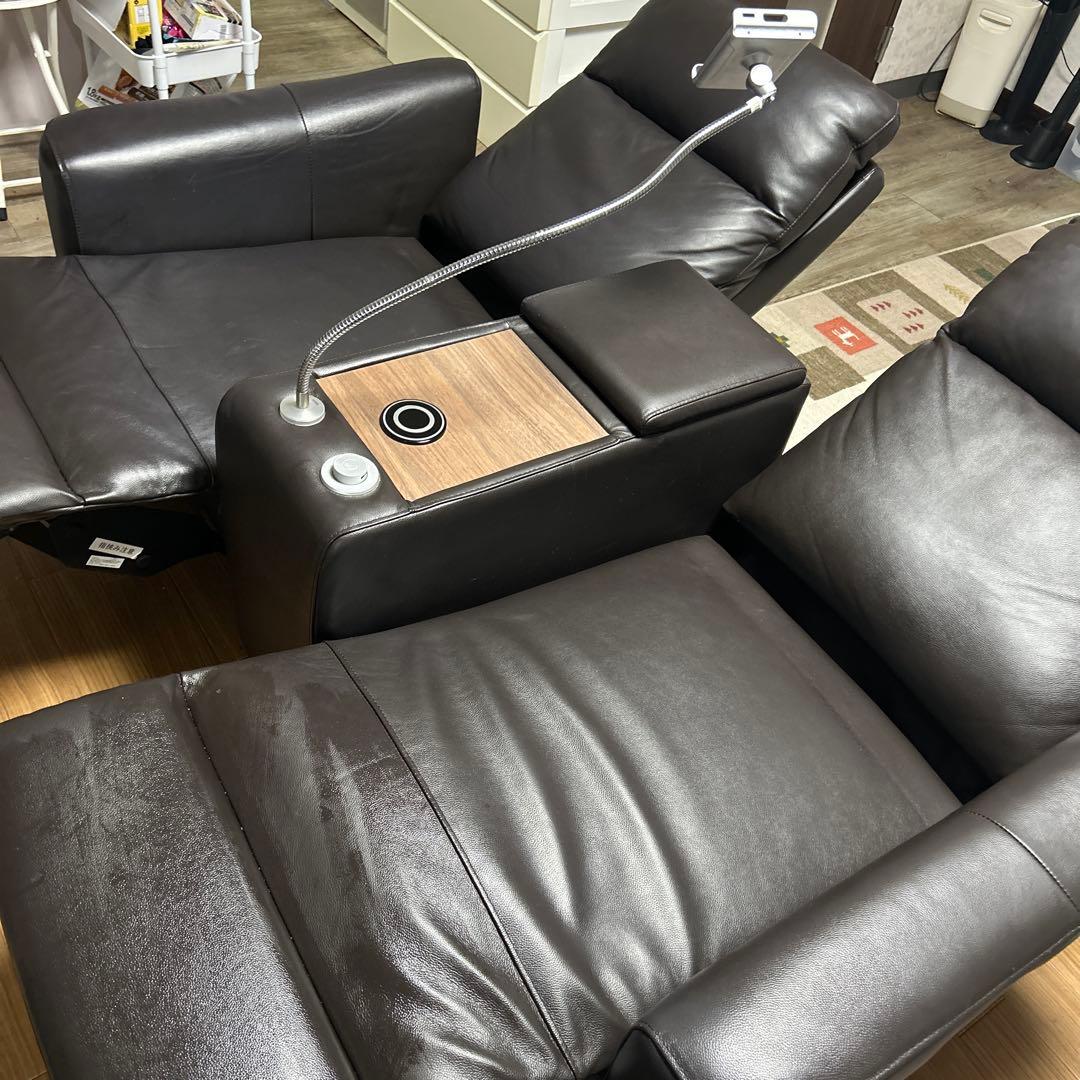 ニトリ　リクライニングソファ　2人用