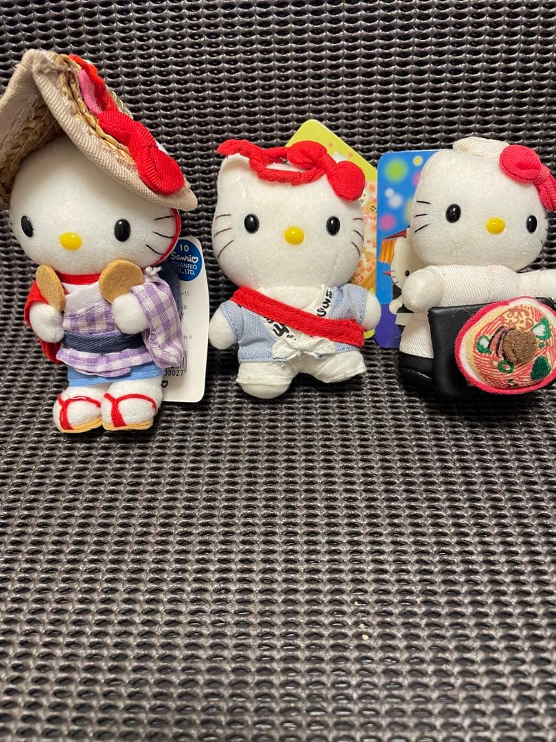 九州限定 ご当地 ハローキティ ぬいぐるみ 9体セット