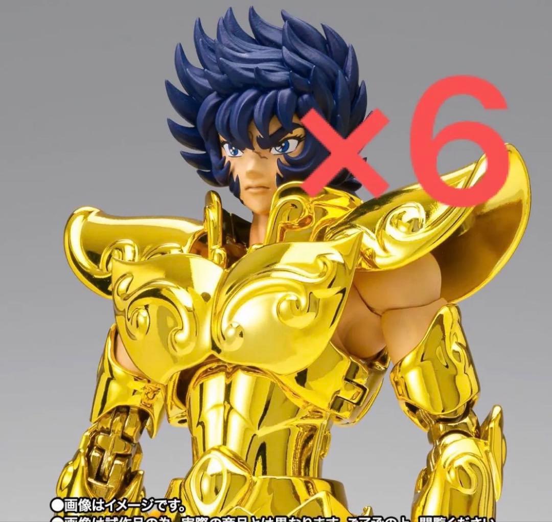 聖闘士聖衣神話EX レオ一輝-黄金聖衣の継承者- プレミアムバンダイ　6セット