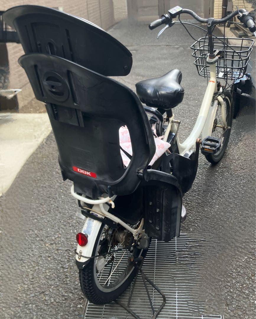 値下げ 電動アシスト自転車 チャイルドシート付き