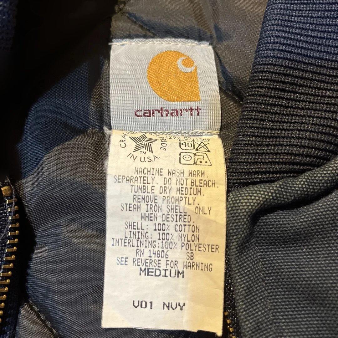 Carhartt ネイビー ダック stussy 90s 腰ゴム NAVY