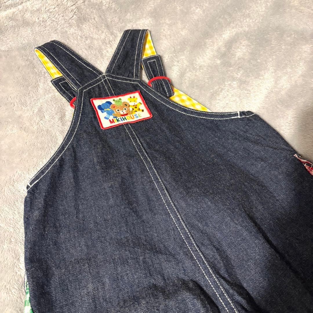 ミキハウス デニムオーバーオール