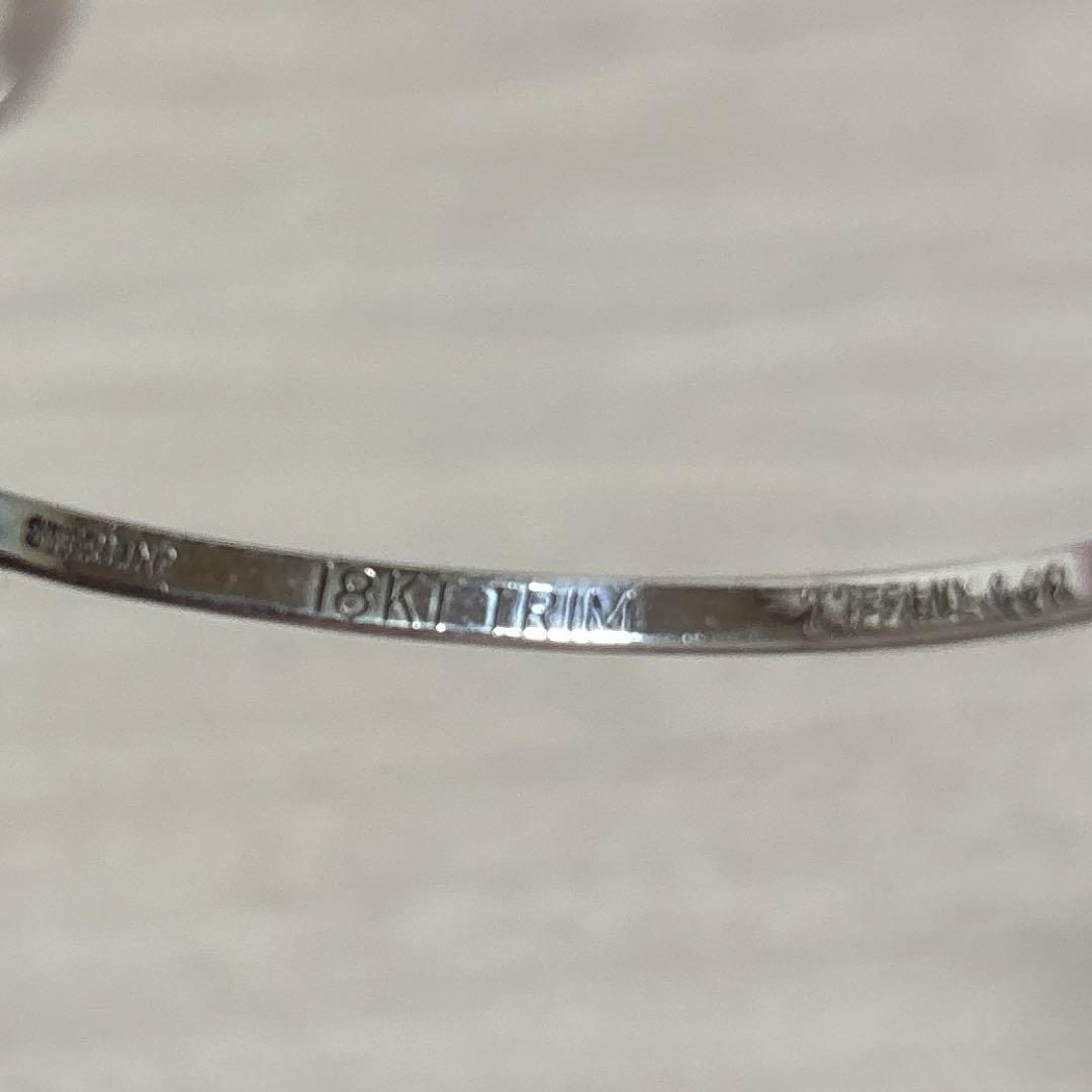 ティファニー バングル ハート フック 18K TIFFANY＆CO