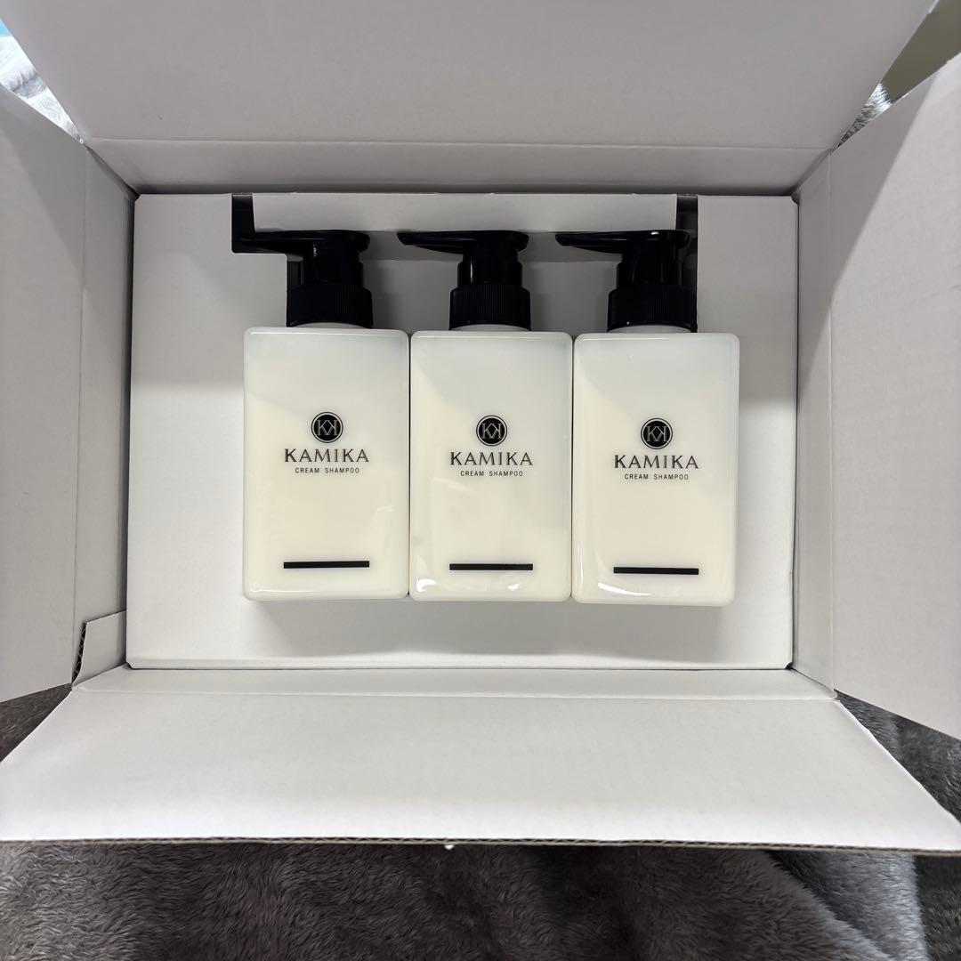 KAMIKA クリームシャンプー 3本セット