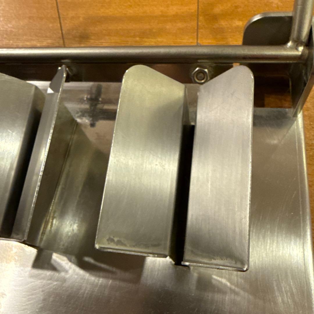 リザードン18-8 縦割三連エッグカッター 3連玉子カッター 縦割