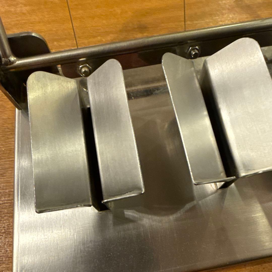 リザードン18-8 縦割三連エッグカッター 3連玉子カッター 縦割