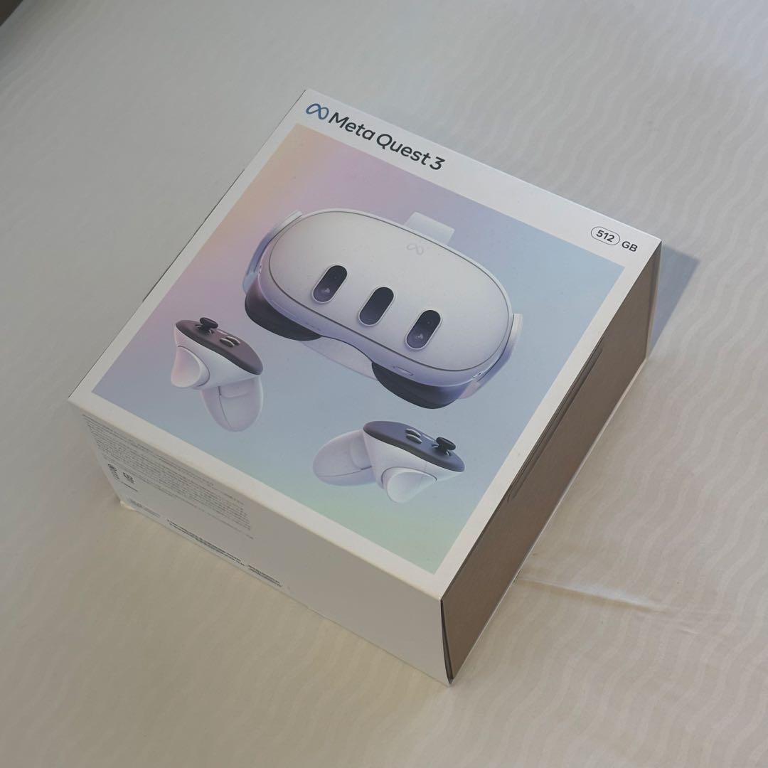  Quest 3 512GB VRヘッドセット 4K