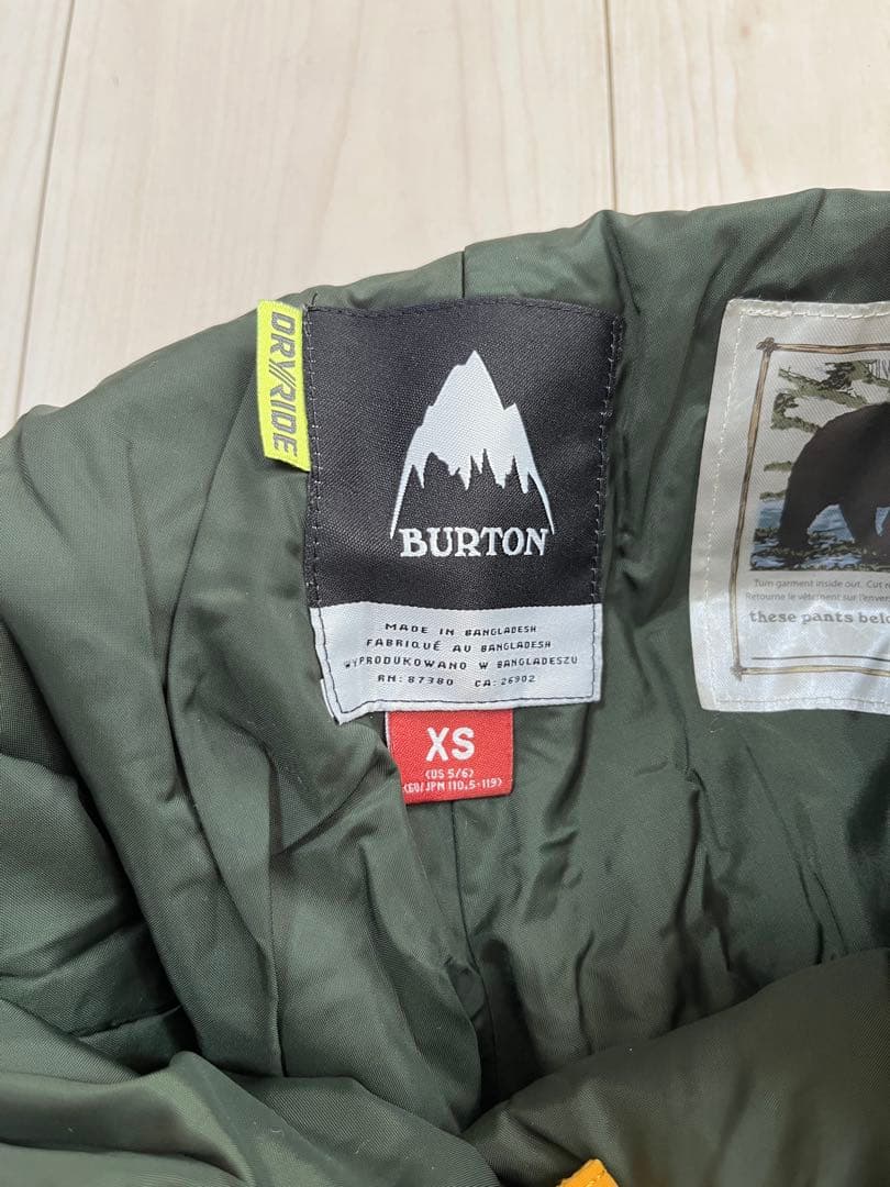 Burton 子ども用 スノーボード ウェア 110cm