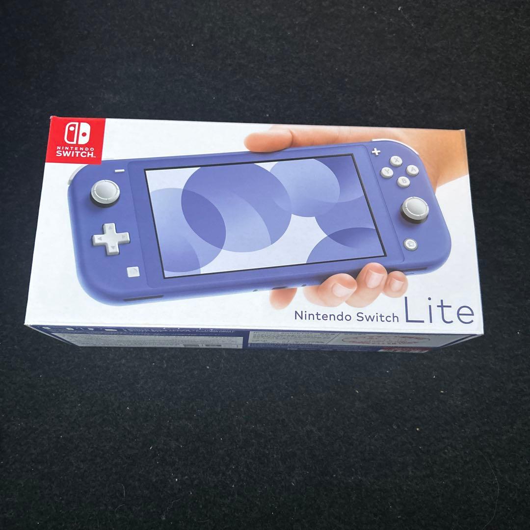 Nintendo switch lite ブルー　新品未開封