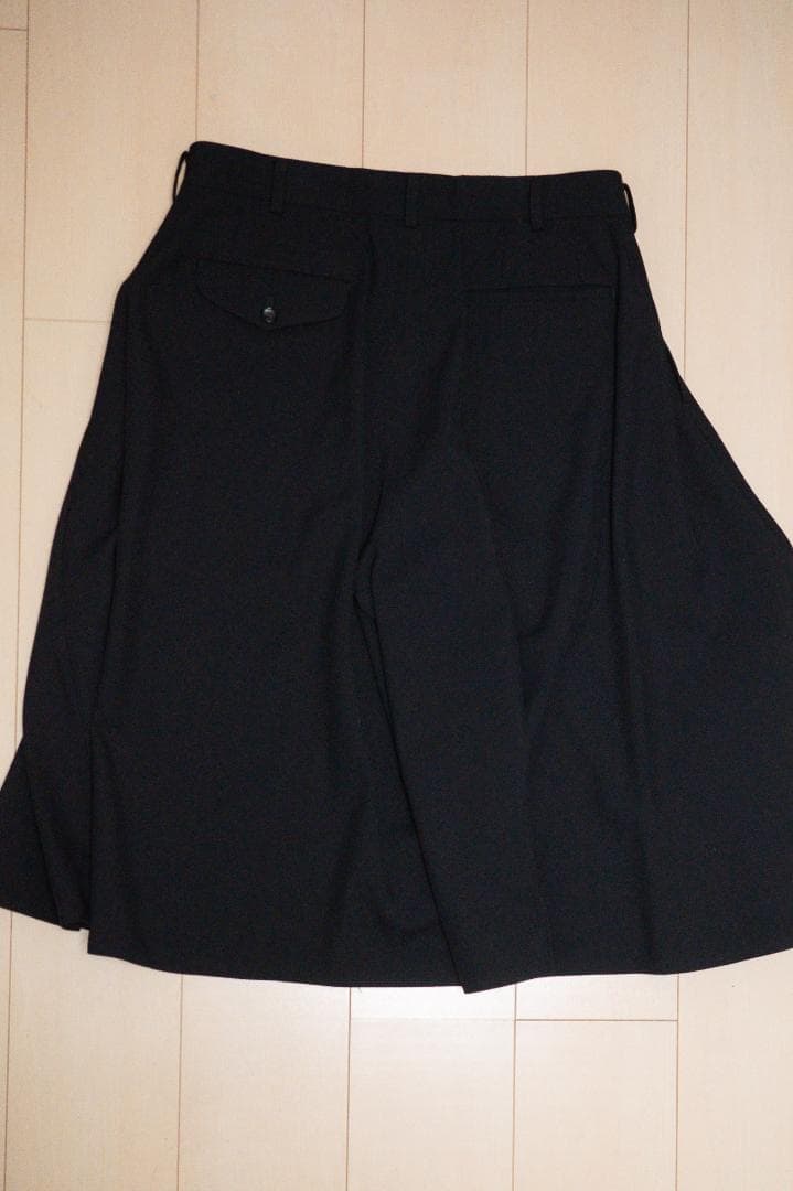 【25AW/美品】コムデギャルソンオムプリュス ウールギャバ ショートパンツ M