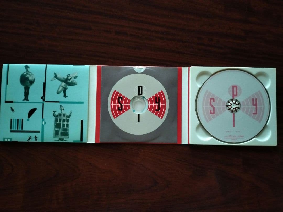 紙ジャケット SPY 2枚組CD ライブ録音 初回限定版