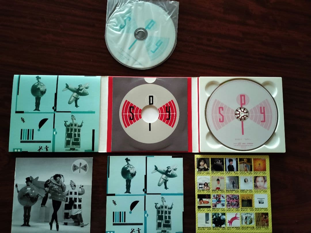 紙ジャケット SPY 2枚組CD ライブ録音 初回限定版