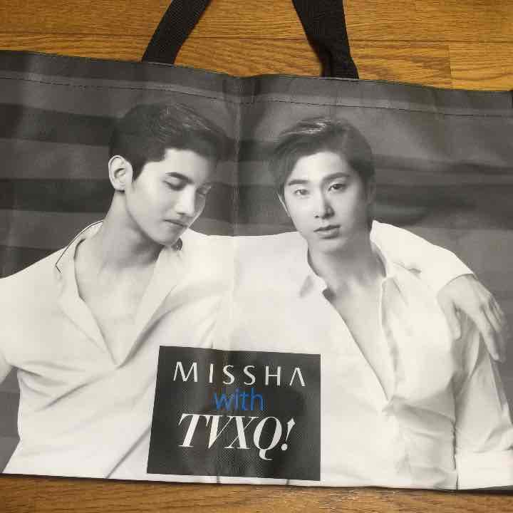 かよママ☆東方神起  手提げ袋