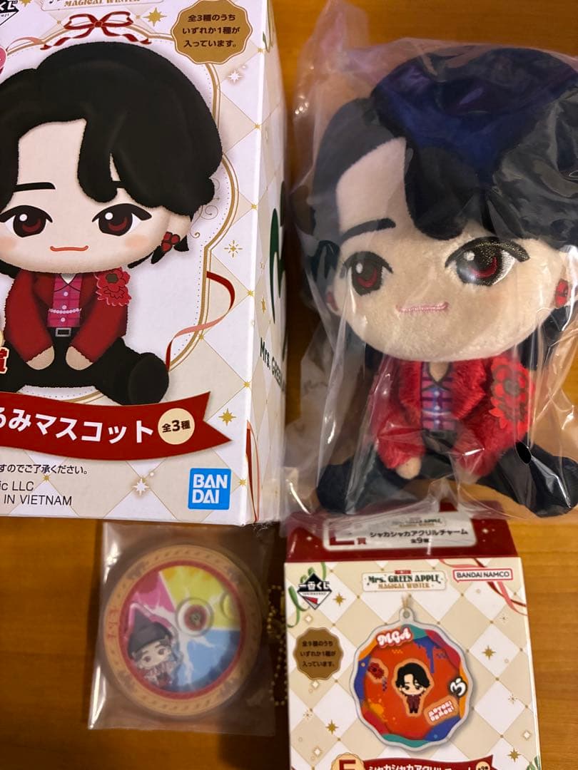 BANDAI ミセス一番くじ　A賞とE賞