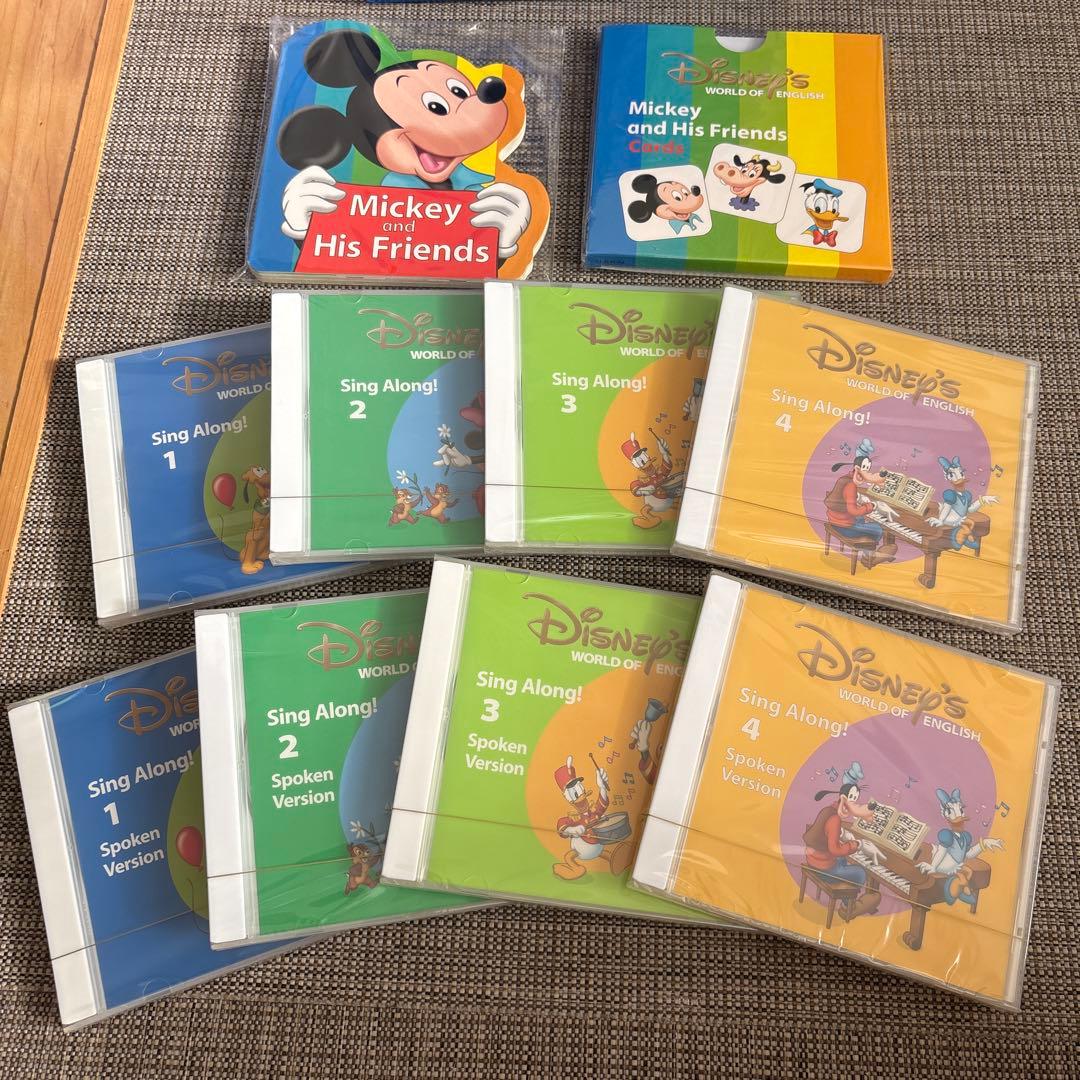 【一部未開封】Disney's World of English DVDセット