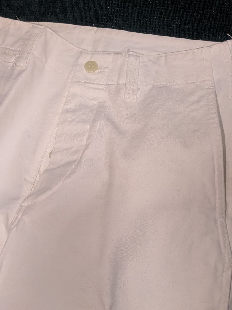 アットラスト ATLAST&CO ワークトラウザー 白 30 美品